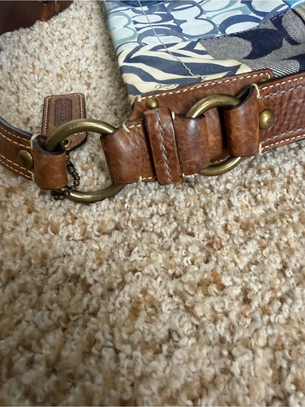 Coach Carly Patchwork Hobo - Picture 7 of 10